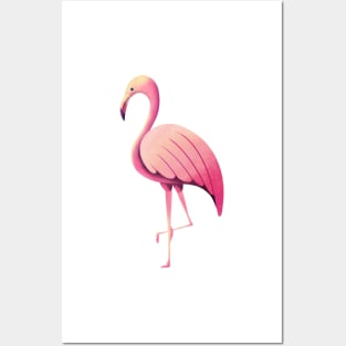 Flamingo Bird Posters and Art